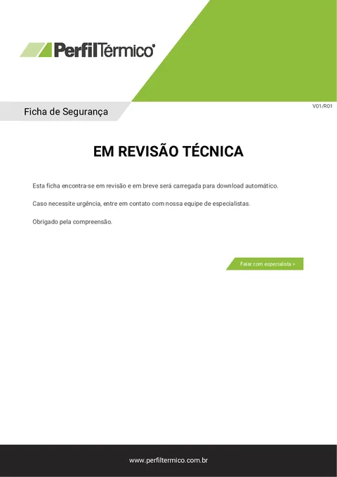 Ficha com Dados de Segurança (FDS) - Junta novaphit® MST